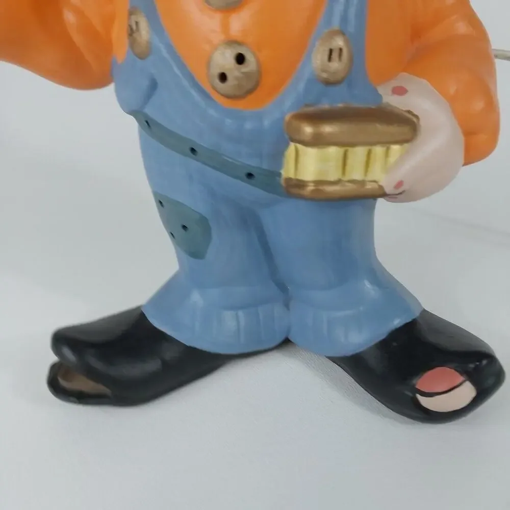 ceramic clown night light lamp light‎ up Works